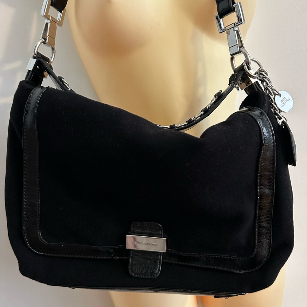 Vintage Juicy Couture Handbag laptop iPad tablet crossbody shoulder bag 2000s